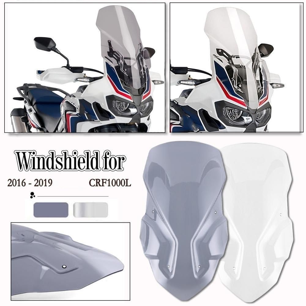 Africa Twin Flyscreen Przedni reflektor Przednia szyba Deflektor