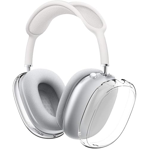 Spigen Designed for AirPods Max Case and AirPods Max 2 Case (2020/2026) Ultra Hybrid Pro Clear Protective Ear Cup Covers - Crystal Clear