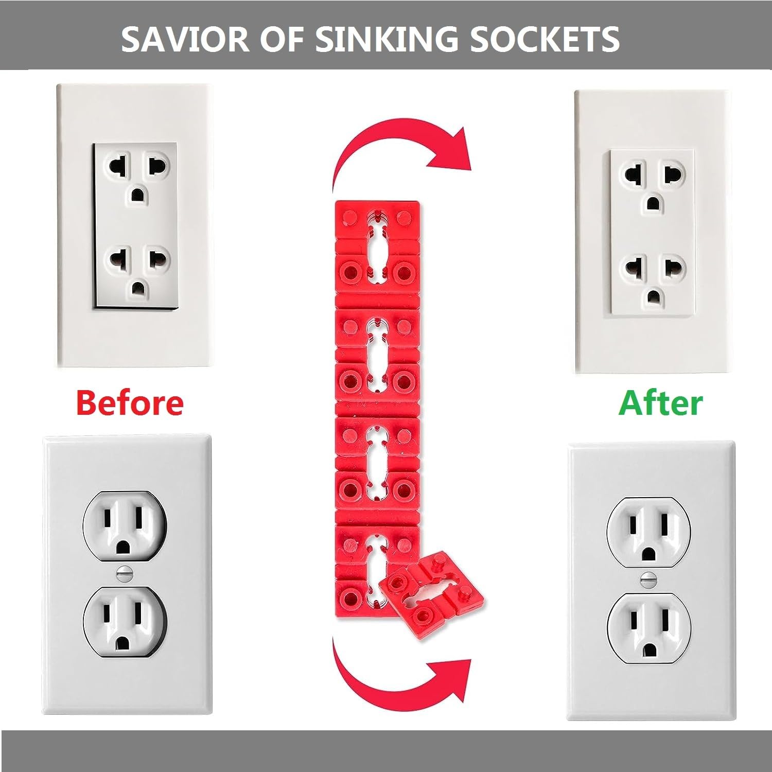 Switch And Receptacle Spacer Outlet Spacers For