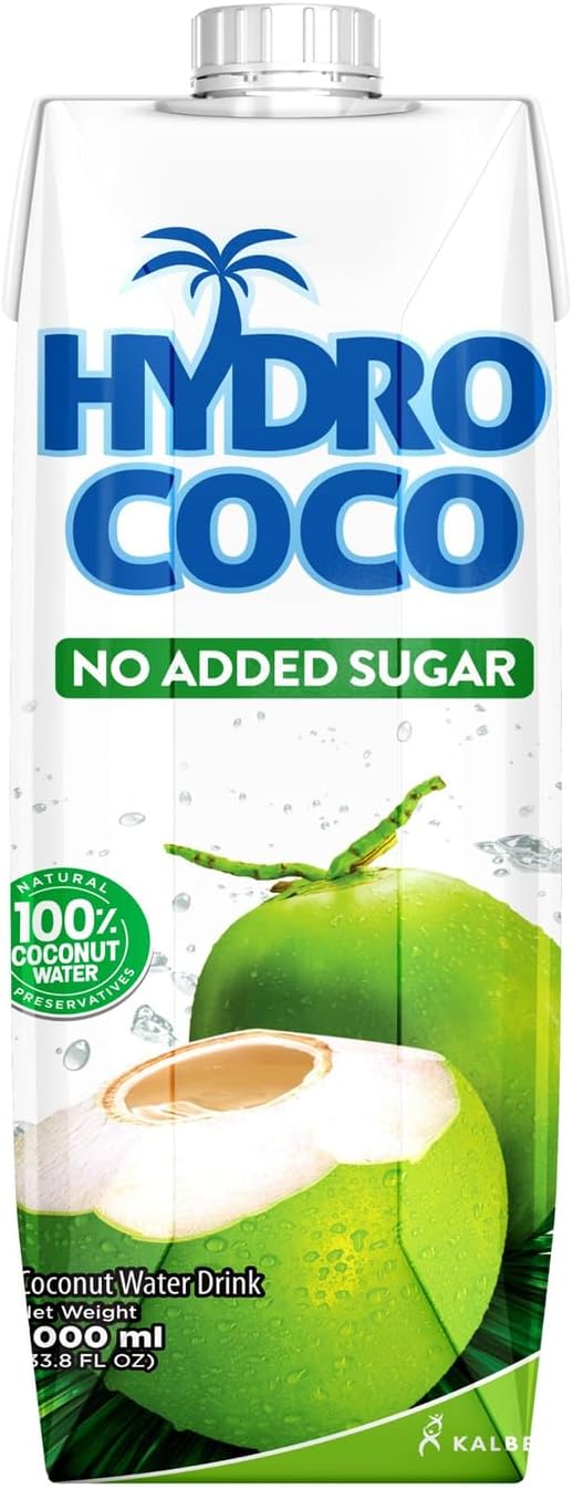 Hydro Coco No Added Sugar 100% Coconut Water, 1 Litre