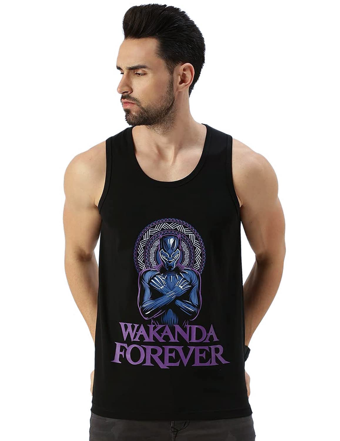 Veirdo Marvel | Original Marvel Collection Tees | Printed Sleeveless T-Shirt for Mens & Boys