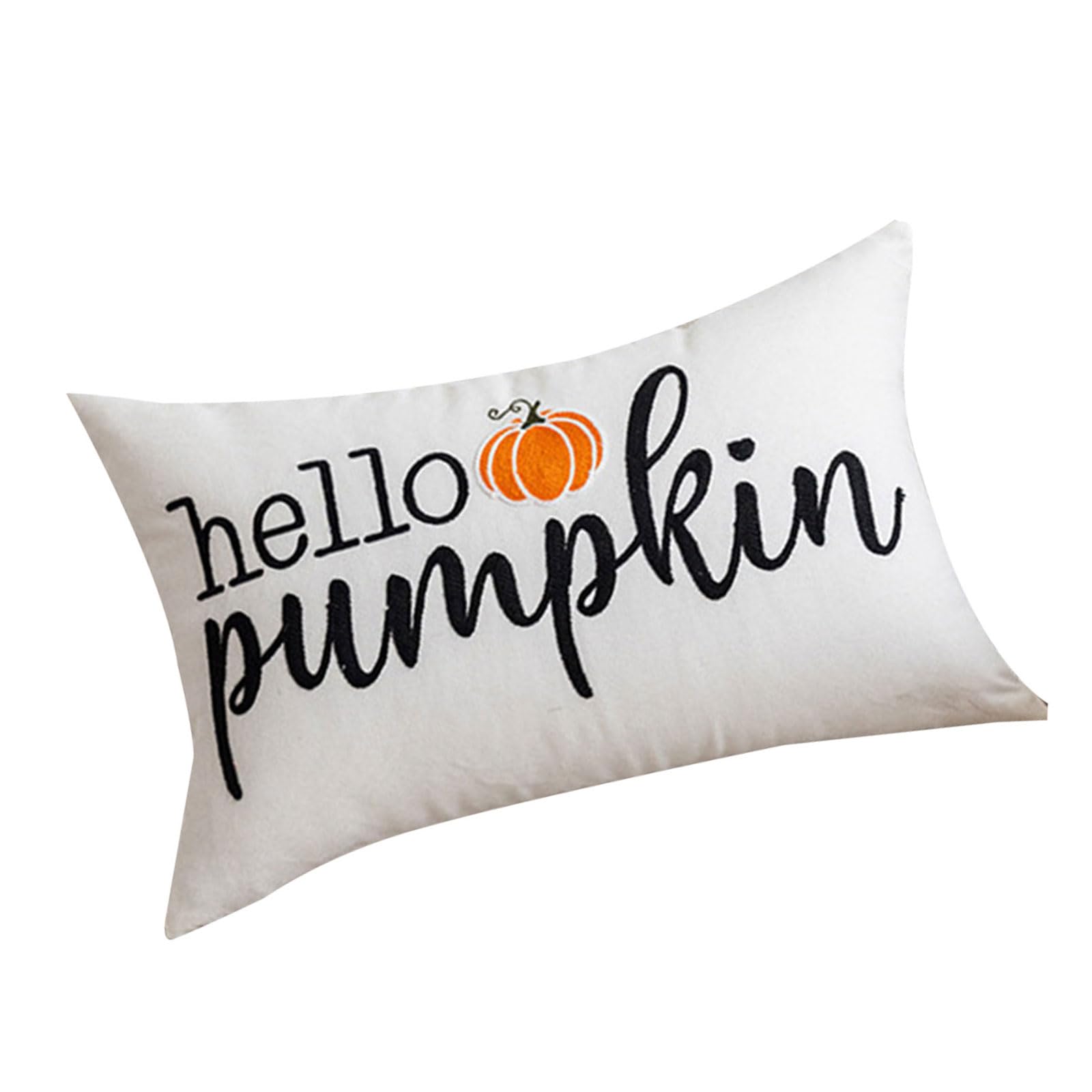 Hsioluted Pillowcase Pumpkin Throw Pillow Covers, Soft Cushion Covers for Home Sofa Decoration Accessory 1PC Bedroom Pillowcase