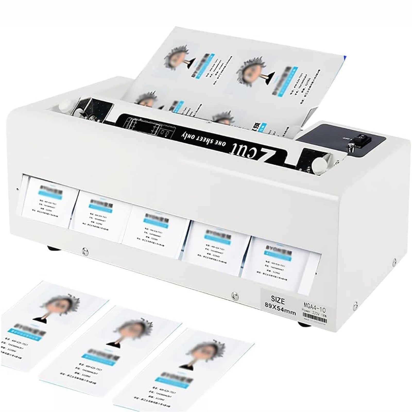 Machine de découpe de cartes de visite pour bureau à domicile