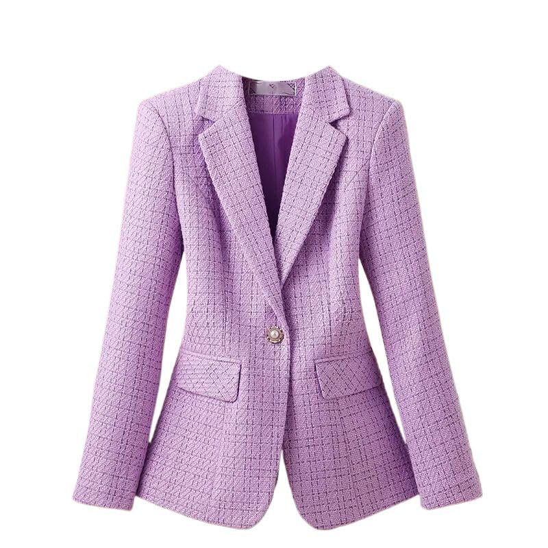 Women Formal Blazer Ladies Long Sleeve Work Jacket Coat Autumn Winter Female Suit