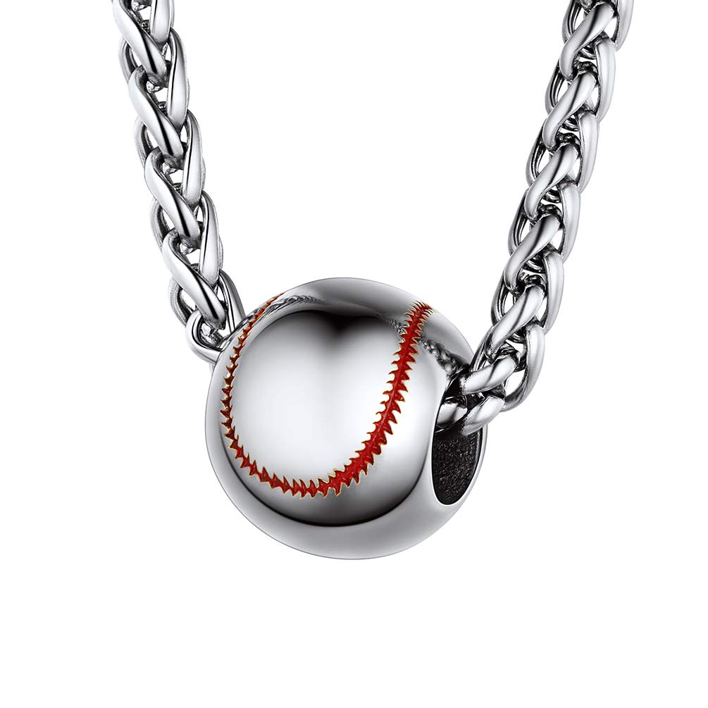 PROSTEEL Soccer/Baseball/Football/Basketball/Volleyball Necklace for Men