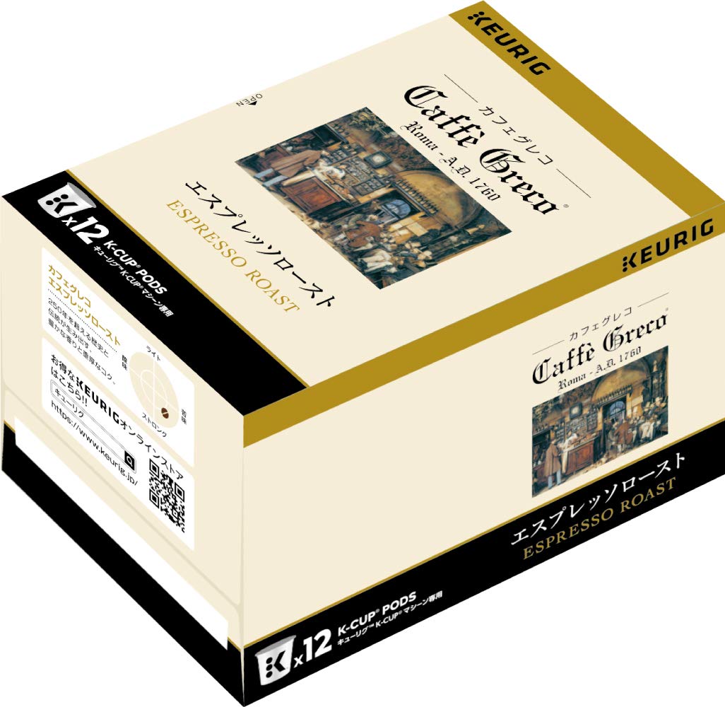 Amazon.co.jp: KEURIG キューリグ K-CUP カフェグレコ エスプレッソ 