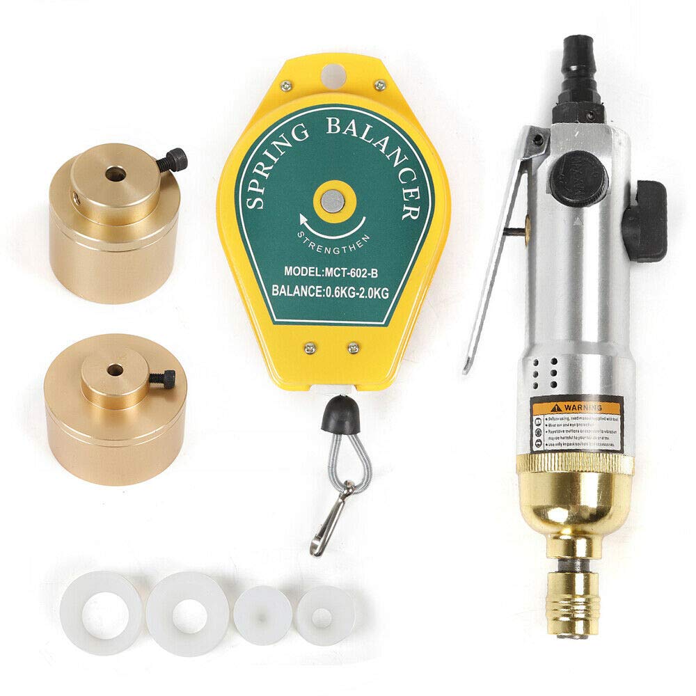 Handheld Pneumatic Capper Plastic Bottle Sealing Capping Sealer Machine,10-50mm Bottle Capper Sealer Screwing Sealing Machine 100-240V