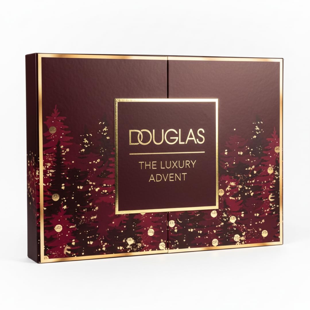 OUGLAS Adventskalender 2025 Beauty LUXURY, Frauen + Mädchen Kosmetik & Pflege Advent Kalender, 24 Geschenke Wert 350 €, Skincare Frau, Adventkalender Damen