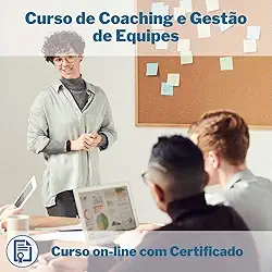 Curso Online em videoaula de Coaching e Gestão de Equipes com Certificado + 2 brindes