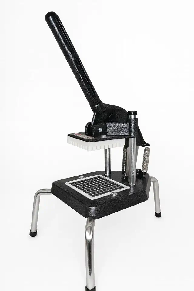 Picador Legumes Batata Cortador Tripé Multiuso Tomate Cebola Frios Cabrita + 2 Brindes