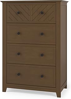 Child Craft Atwood 4-Drawer Dresser (Cocoa Bean)