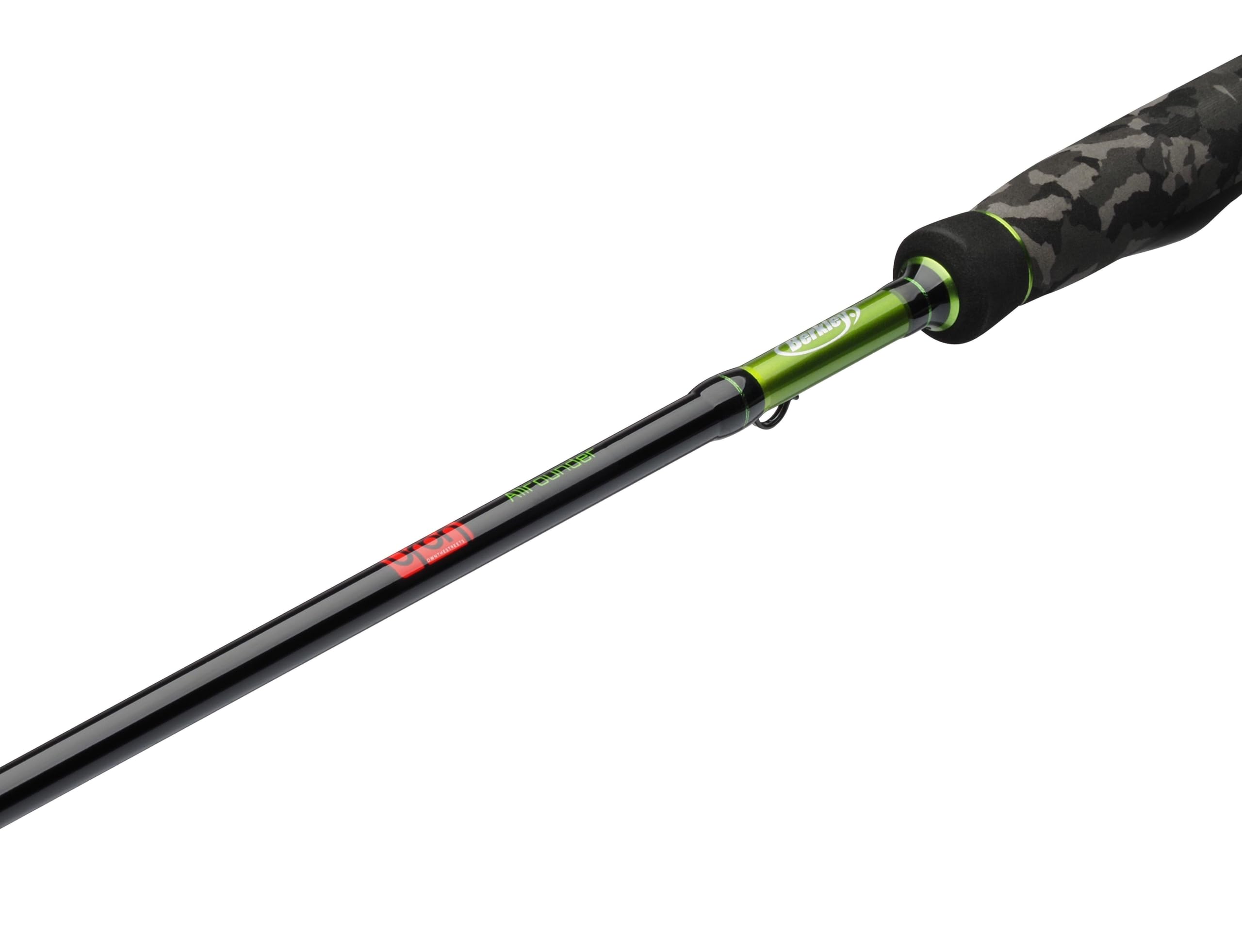 Berkley URBN II Allrounder Spinnrute - Leichte 30HDC Carbon, schnelle Aktion, Edelstahlführungen, ergonomisches Design - Vielseitige Rute für den urbanen Raubfischangler, Mehrere Größen