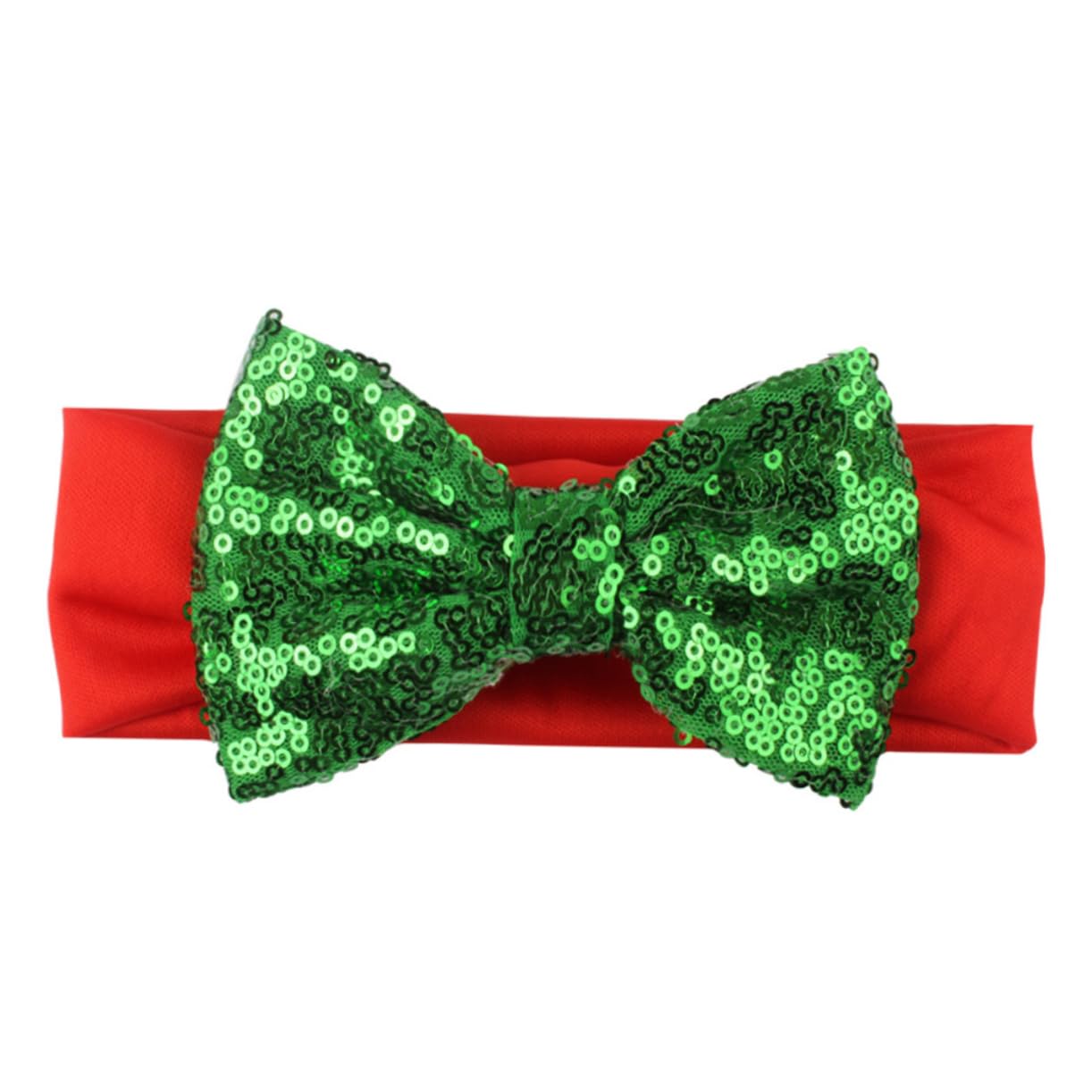 18 Piezas Diademas Elásticas con Lazo para Accesorios de Reutilizable Cómodos y Elegantes para Peinados de Navidad Color Aleatorio