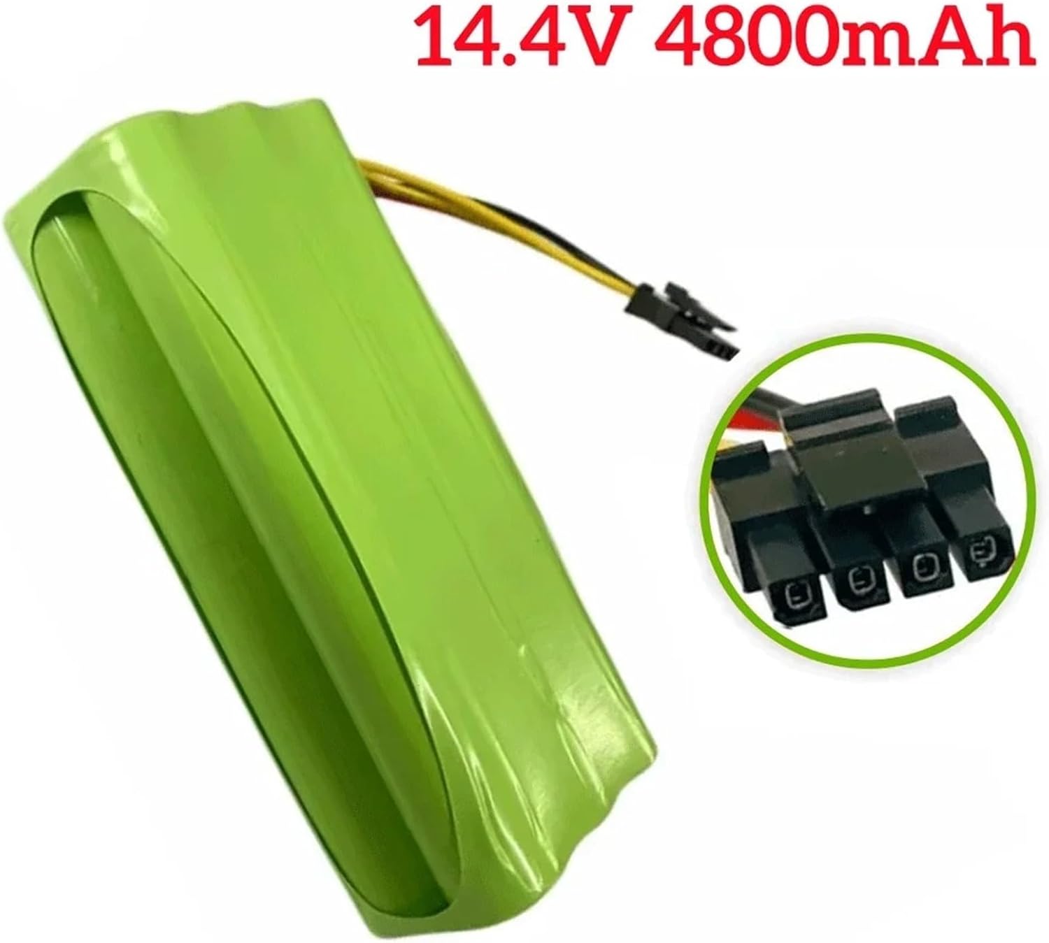 14.4V 4800mAh Robot Battery，Compatible For UrsusTrotter，Compatible For UT-EXCELLENZA，Robotica Vacuum Cleaner(14.4v 4800mAh 2pcs)