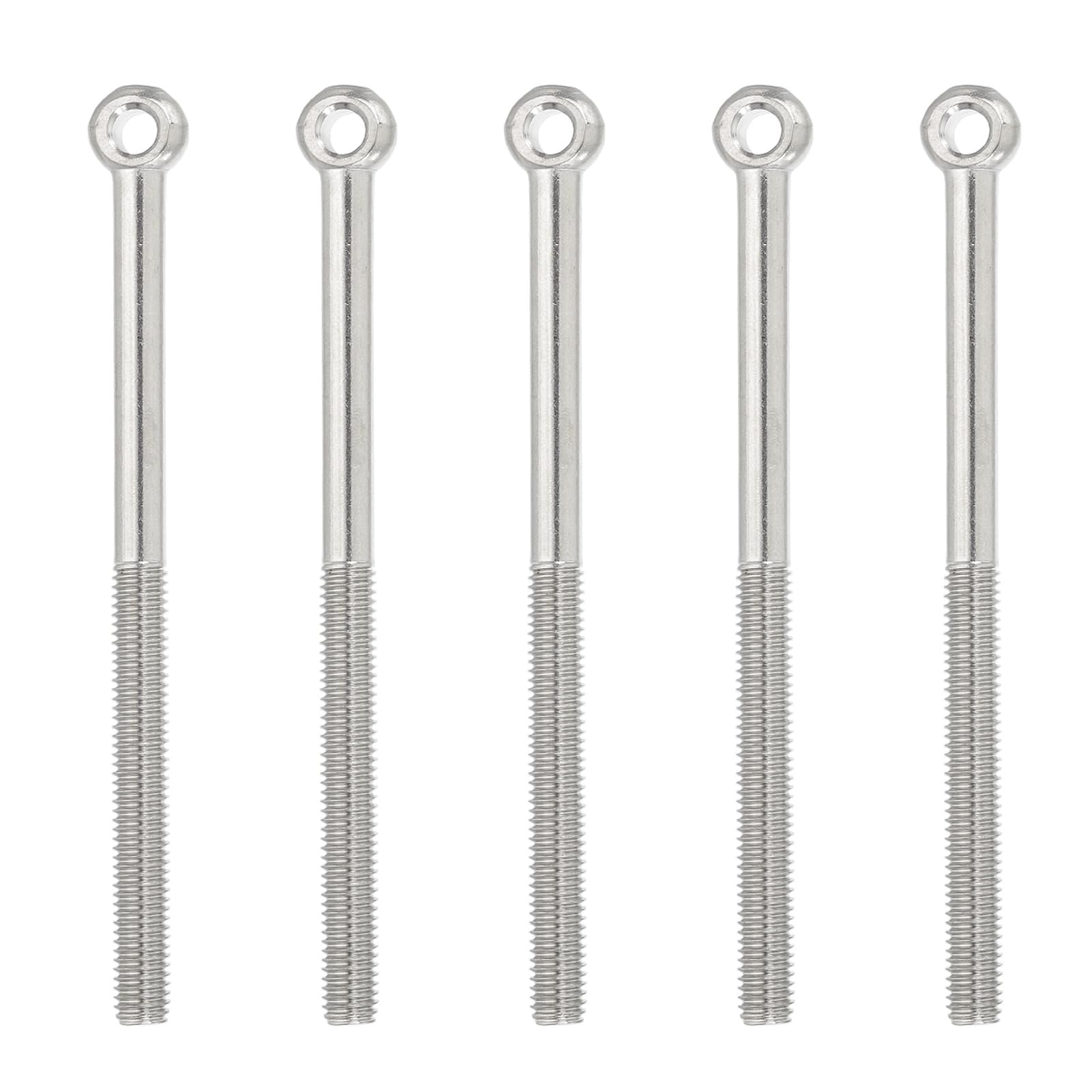 PATIKIL M8x125mm Lifting Shoulder Eye Bolts