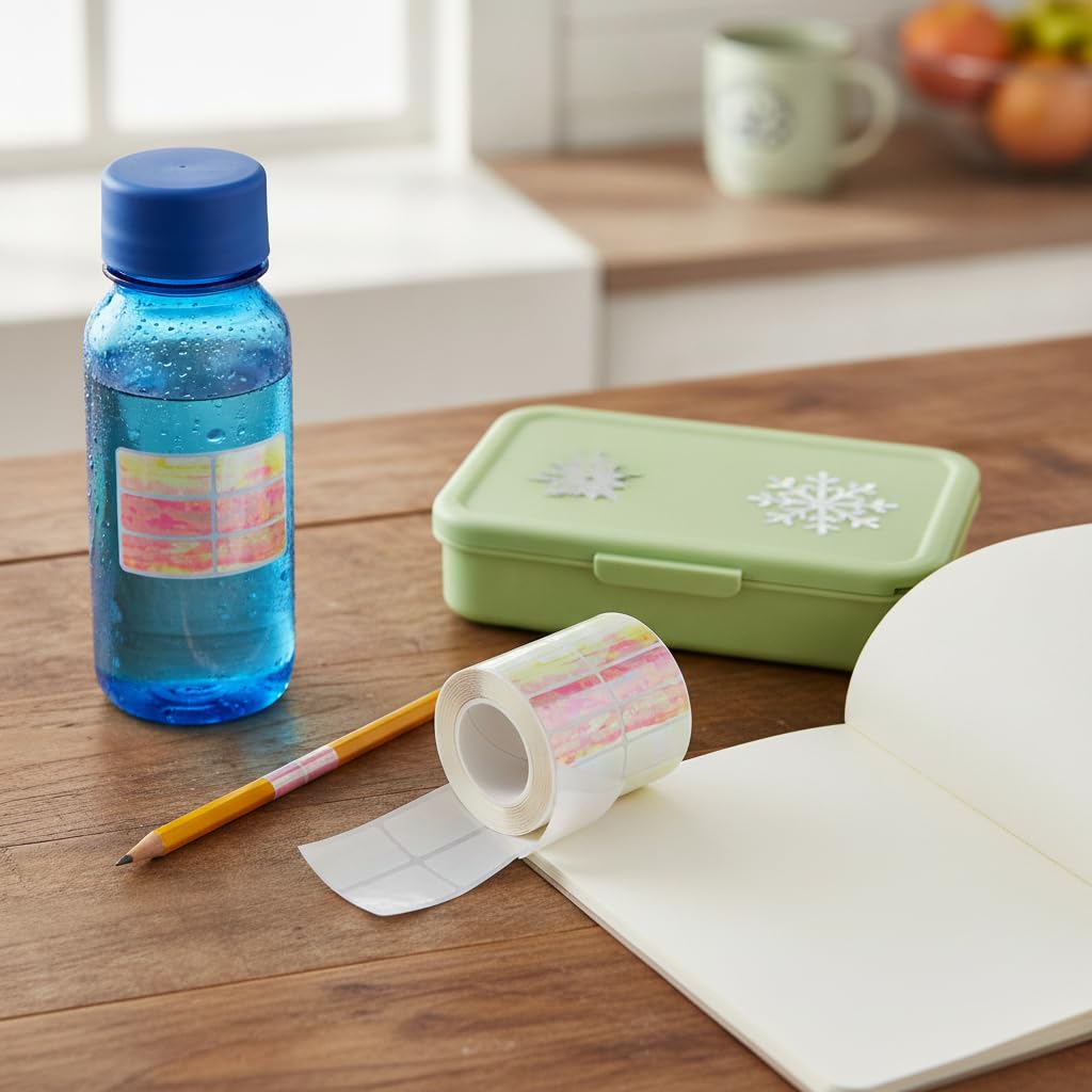 Etichette Adesive con Nome Impermeabili | Adesivo resistente, Etichette Ufficio, Per giocattoli bambini, Per artigiani