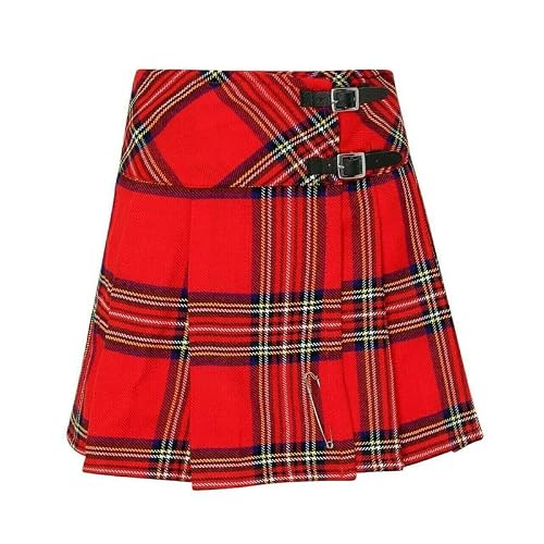 BRAW CLANS TARTANS Glasgow Kilt Company - Minijupe pour femme en tartan écossais traditionnel, 36-38 – vue 7