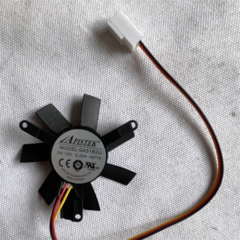 GA51B2U 12V Cooling 0.25A Graphics Card Fan
