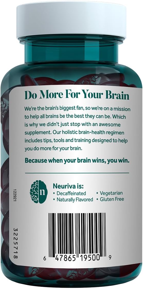 Neuriva Original Brain Health Support Strawberry Gummies (50 Count), Brain Support with Phosphatidylserine & Decaffeinated, Clinically Proven Coffee Cherry (Pack of 3)