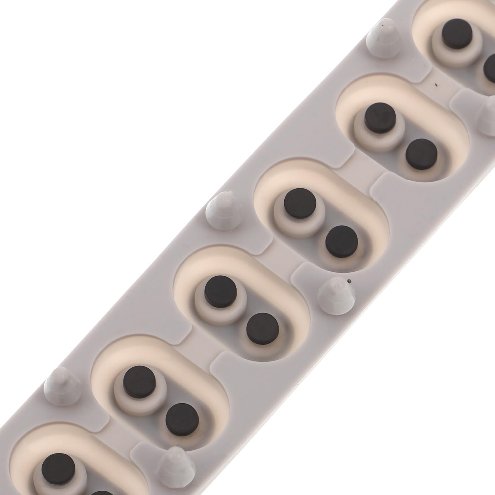 Yardwe Tastiera Elettronica Contatti Strisce in Silicone Tasti Contatto Foglio Ricambio di Riparazione per Pianoforte Digitale