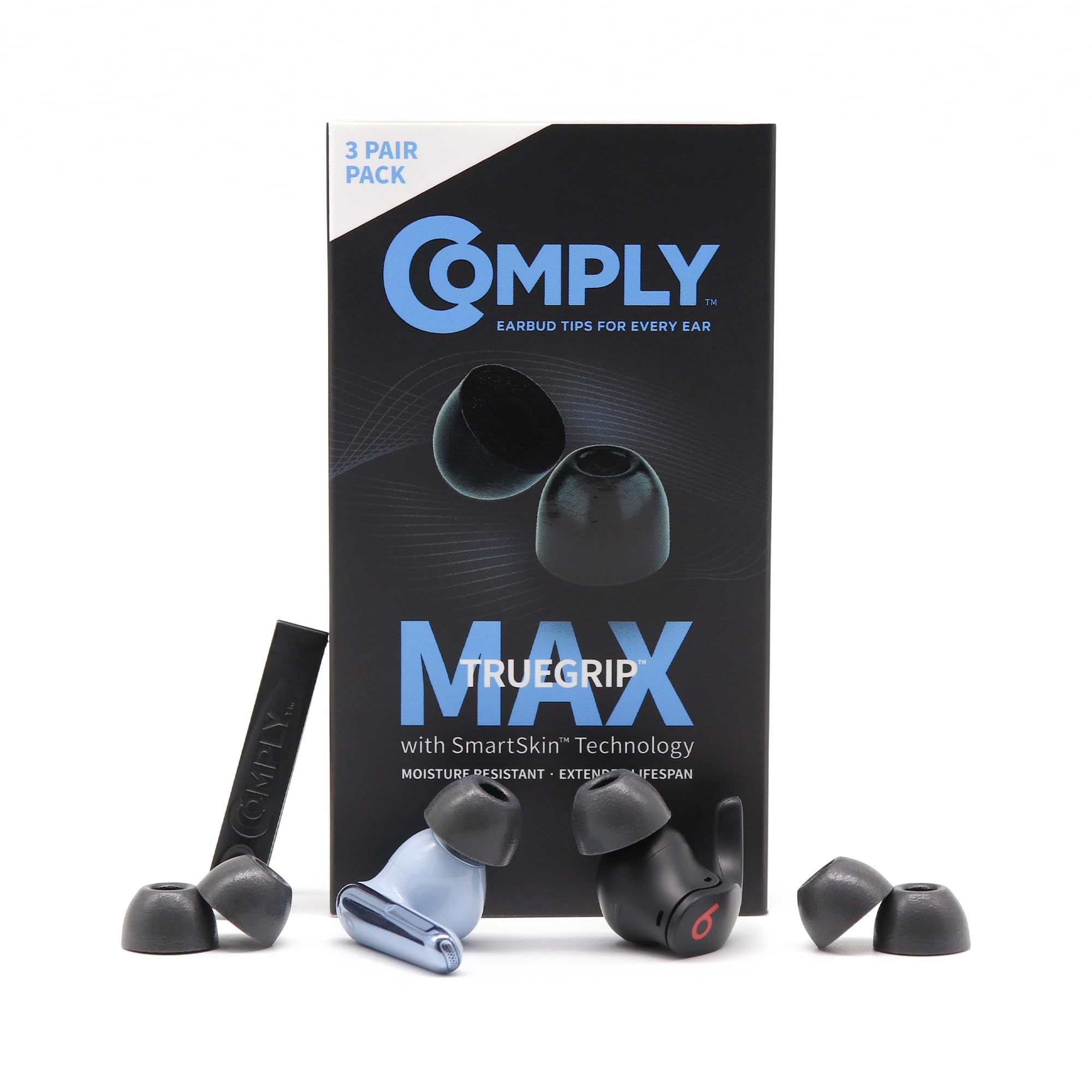 Comply TW-200-C TrueGrip MAX Memory Foam Ear Tips
