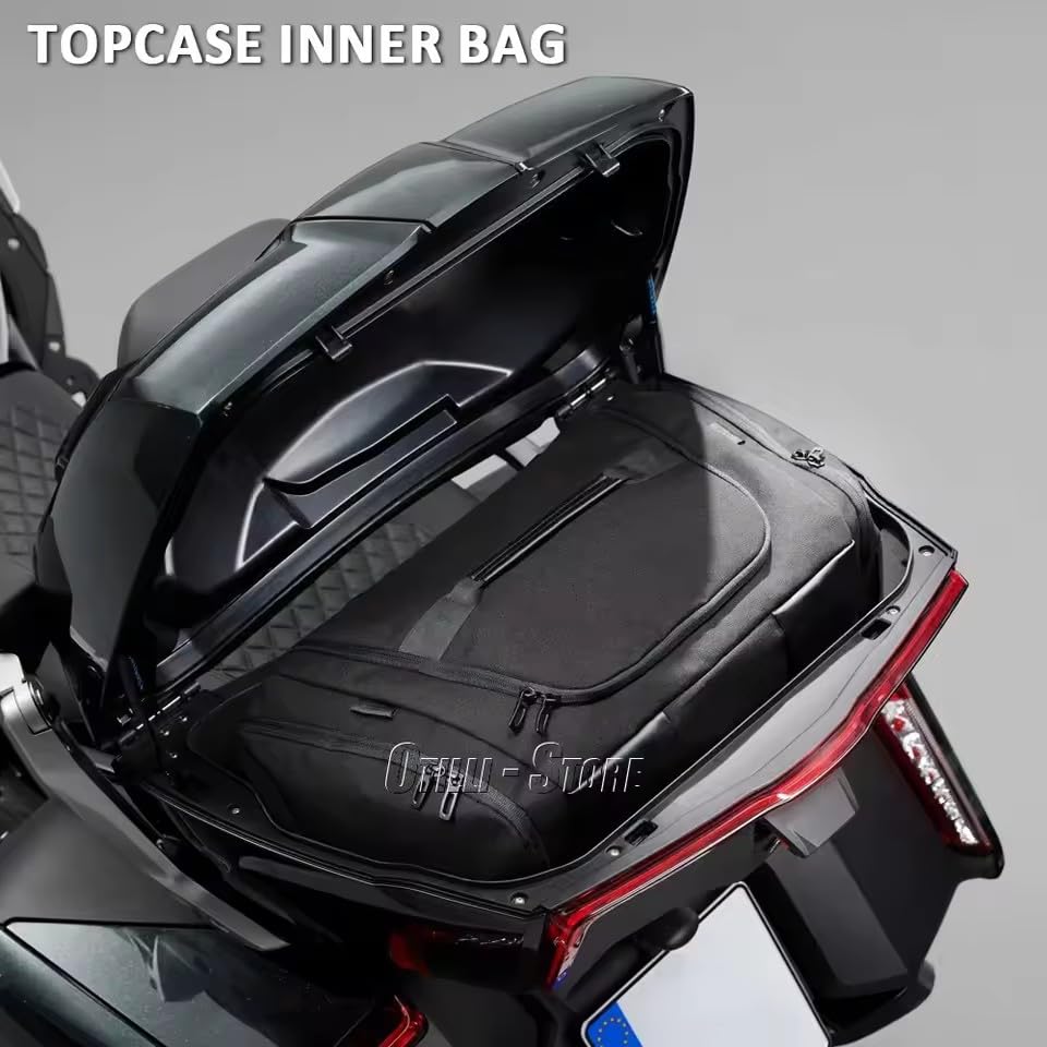 Alforja lateral para motocicleta BMW K1600B y K1600 Grand America, bolsa impermeable de nailon resistente, montaje en asiento, nueva miniatura 5