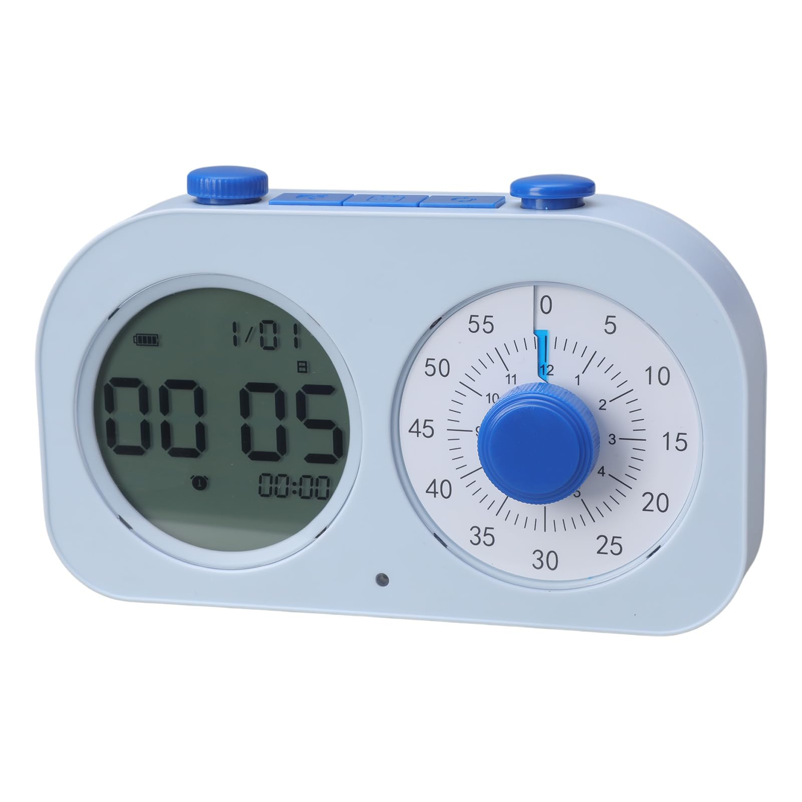Buxuaaaa Alarm Clock Fashion Student Bedside Electronic Timer Desktop Countdown Alarm Clock Countdown for Kids Student Digital for Bedroom for Kids