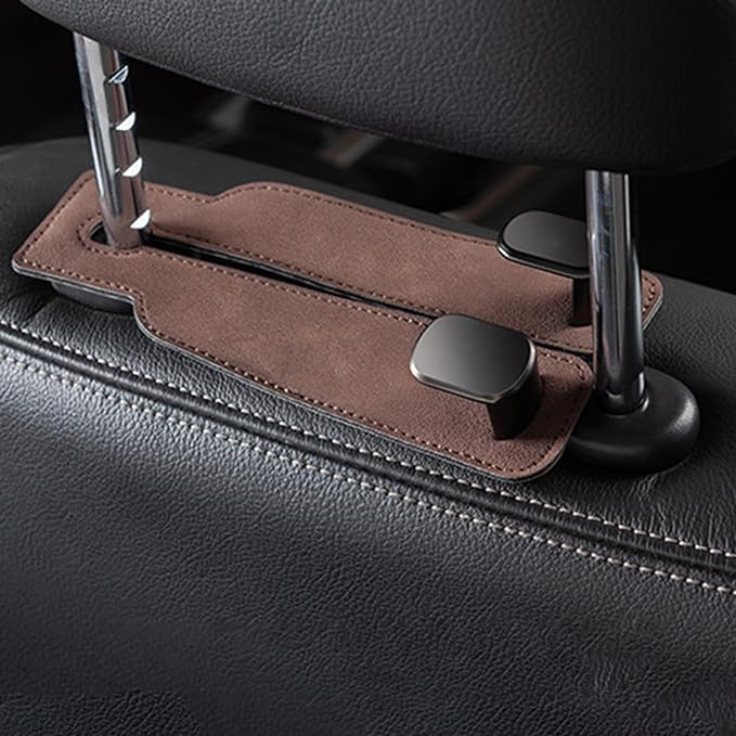 MAPPLE CREATION Universal Auto Seat Headrest Hook Storage Hanger Car Vehicle Back Seat Organizer Holder Car Mobile Phone Holder for Wall, Home Car Interior Accessories Car Accessaries 2