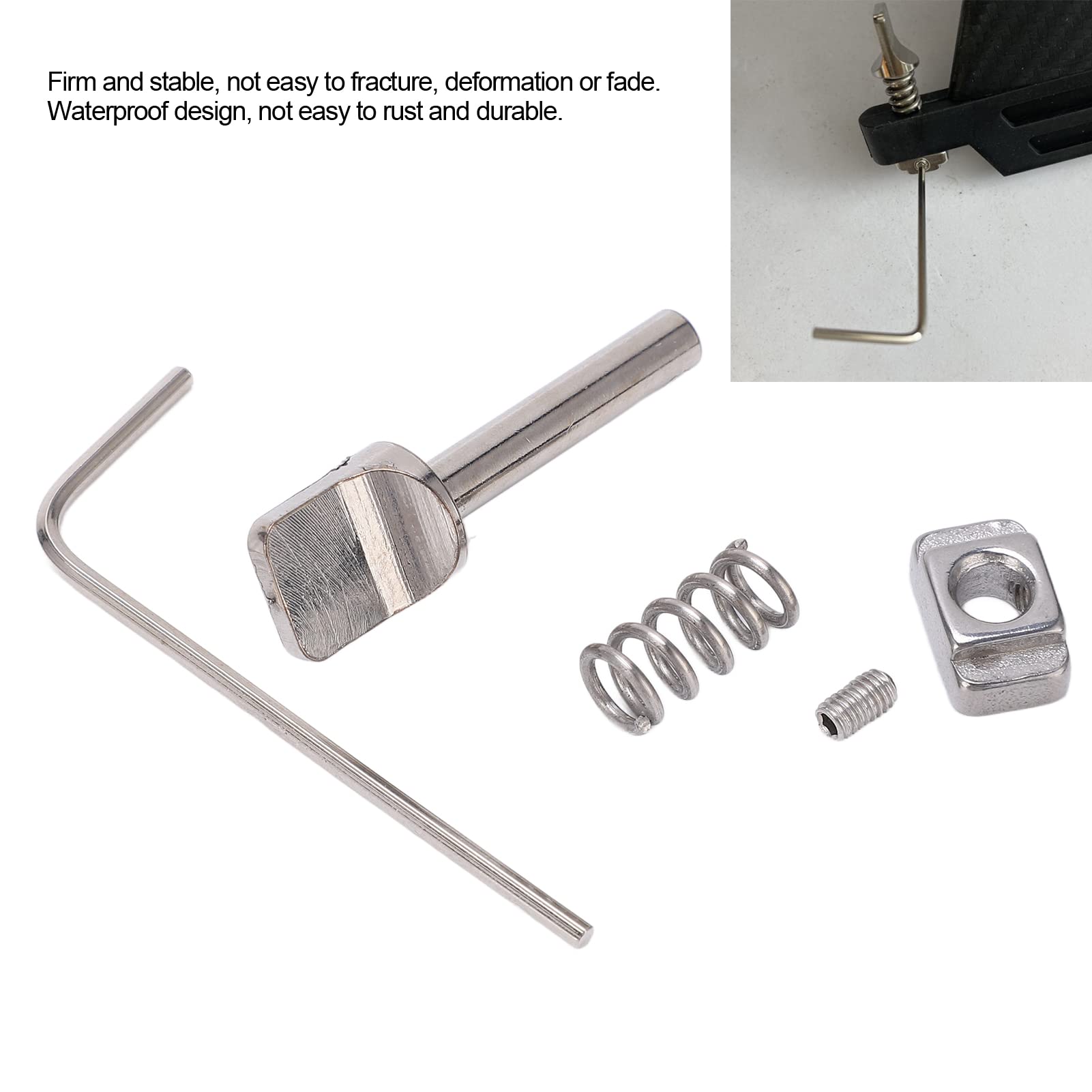 NIZUUONE Stainless Steel Surfboard Fin Screw Kit for Surfboard Longboard Paddleboard