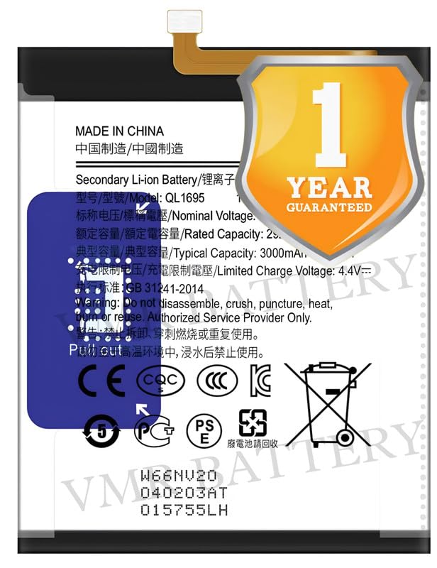 Image of Original QL1695 Battery Compatible for Samsung Galaxy A01 (SM-A015F) - (3000mAh) - 1 Year Warranty K7
