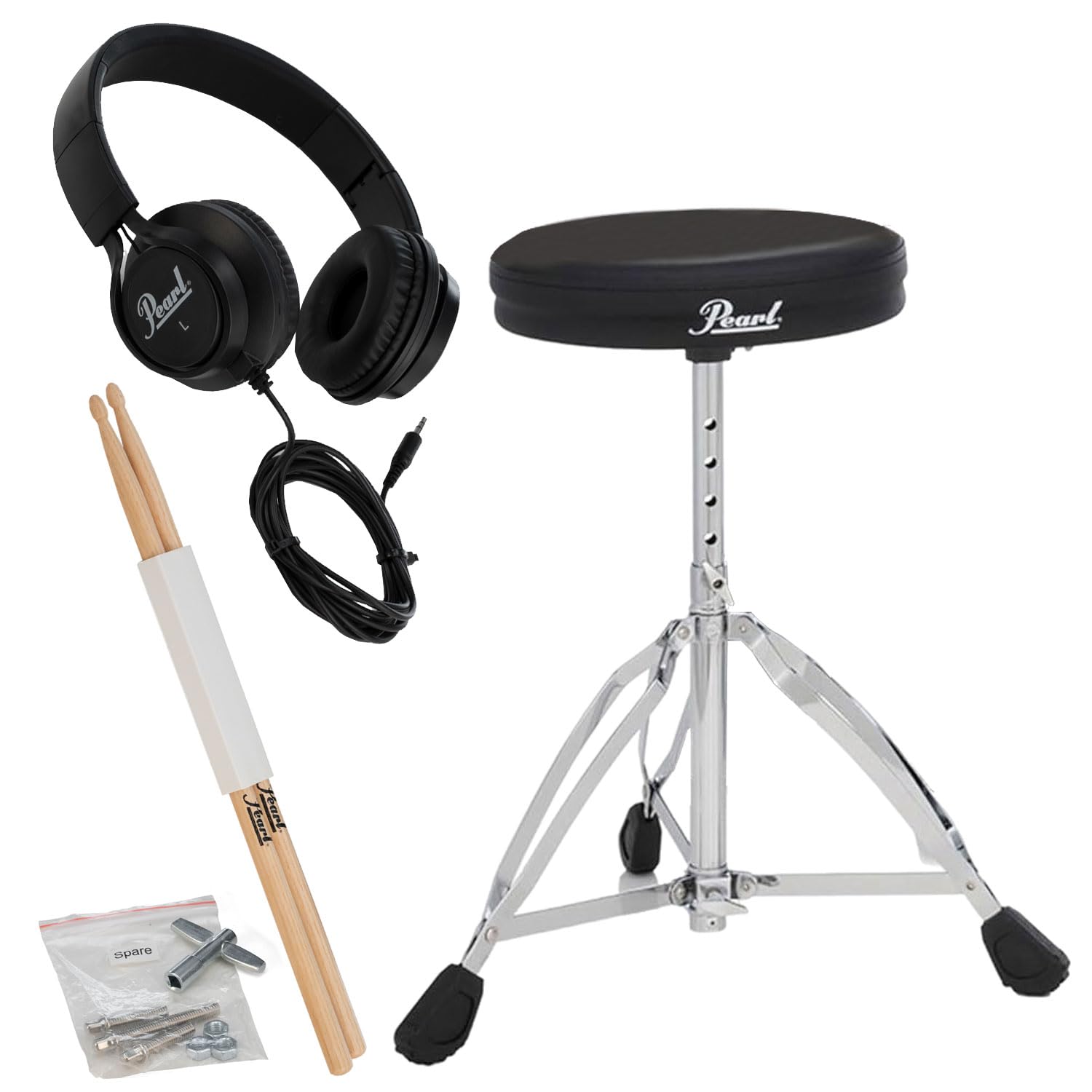 Pearl ERS-1000 eRoadshow E-Drum Schlagzeug Set mit Schlüsselanhänger