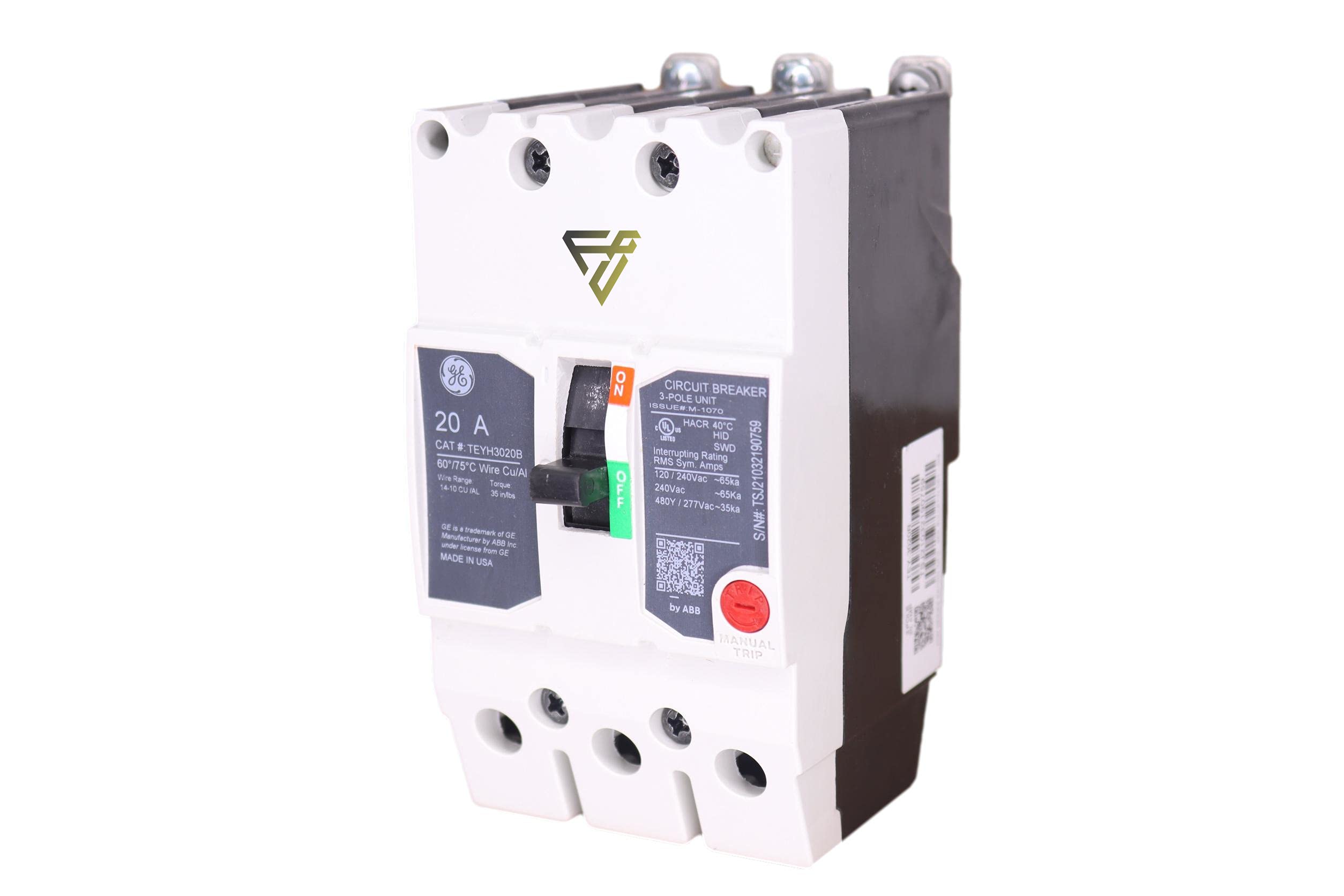 TEYH3020B 20A 480V 3P Used