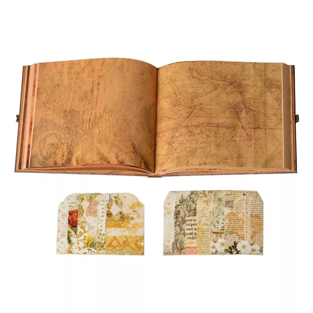 Álbum de Fotos, Álbum de Recuerdos, Álbum de Fotos de Viaje DIY, Diario, Libro de Aventuras para Viajes, Oficina, Hogar, Escuela, Negocios, Cumpleaños