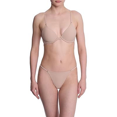 Natori Verge Convertible Plunge T-Shirt Bra cafe
