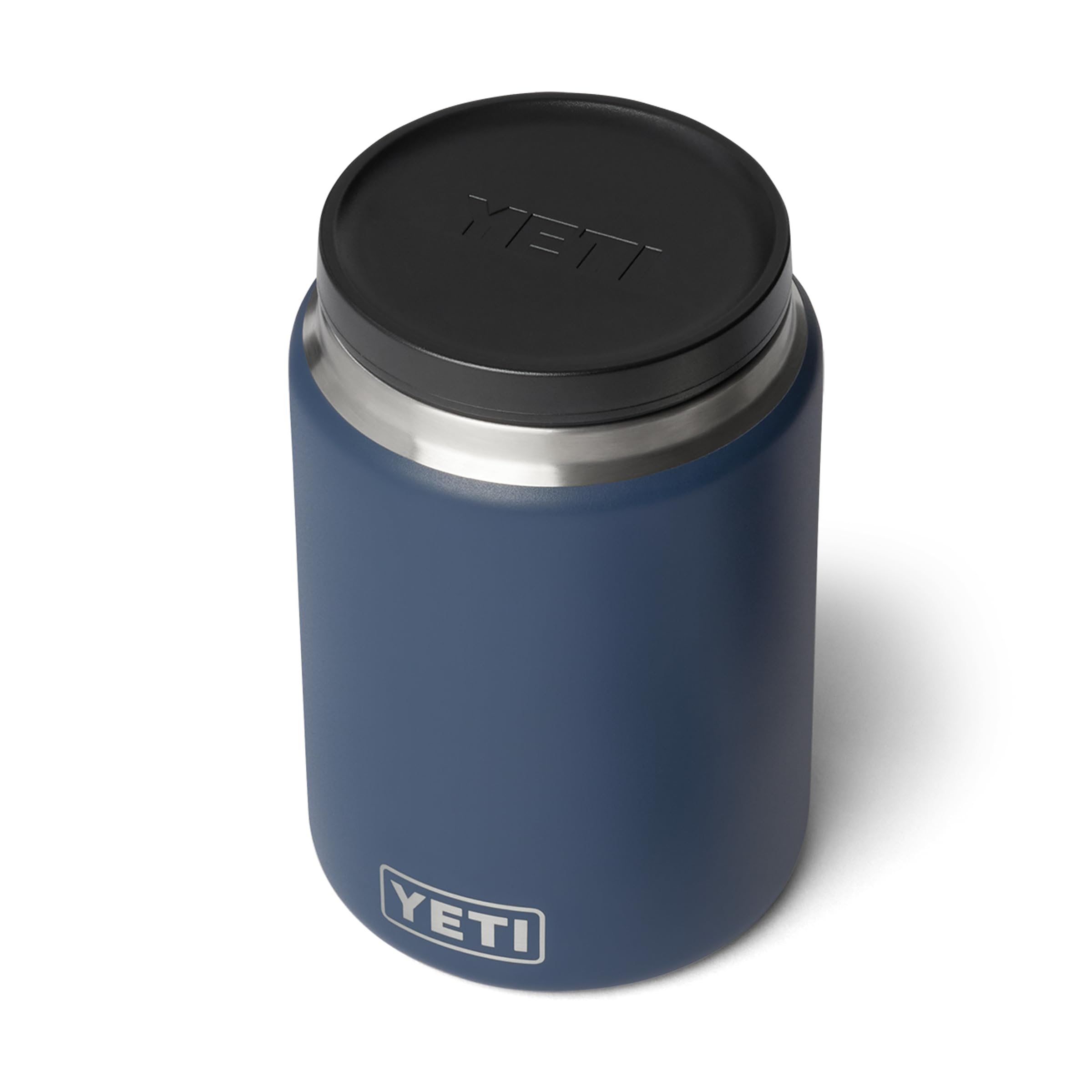 YETI Rambler Food Jar, Vacuum Insulated Stainless Steel Container with Leakproof MagVent Lid, Navy, 24 oz (710 ml)