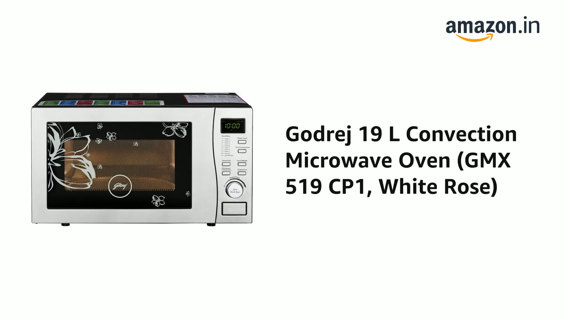 godrej 19 l convection microwave oven