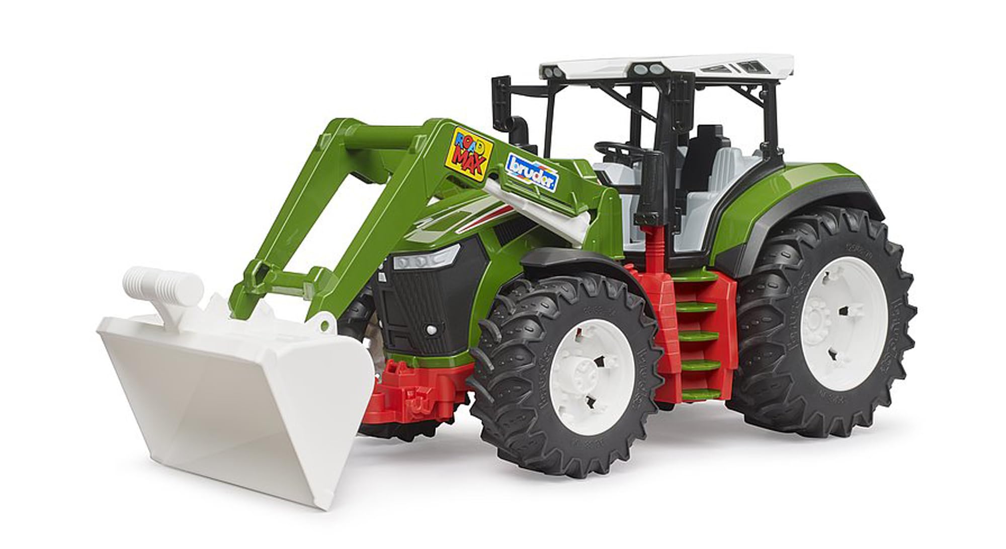 bruder - 03451 - Trattore Roadmax con caricatore frontale - Veicoli agricoli, fattoria, bulldog, trattore, trattore, trattore, giocattolo da 2 anni