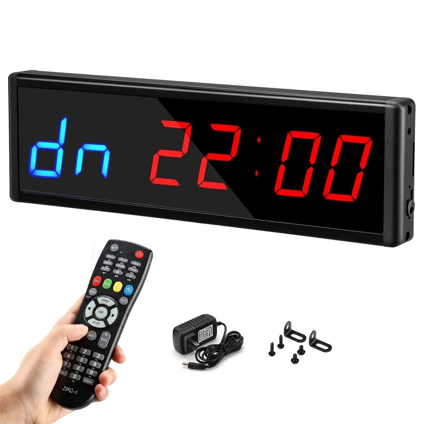 Buy Ledbrigym Gym Timer Clock Garage Workouts Fitness Digital with