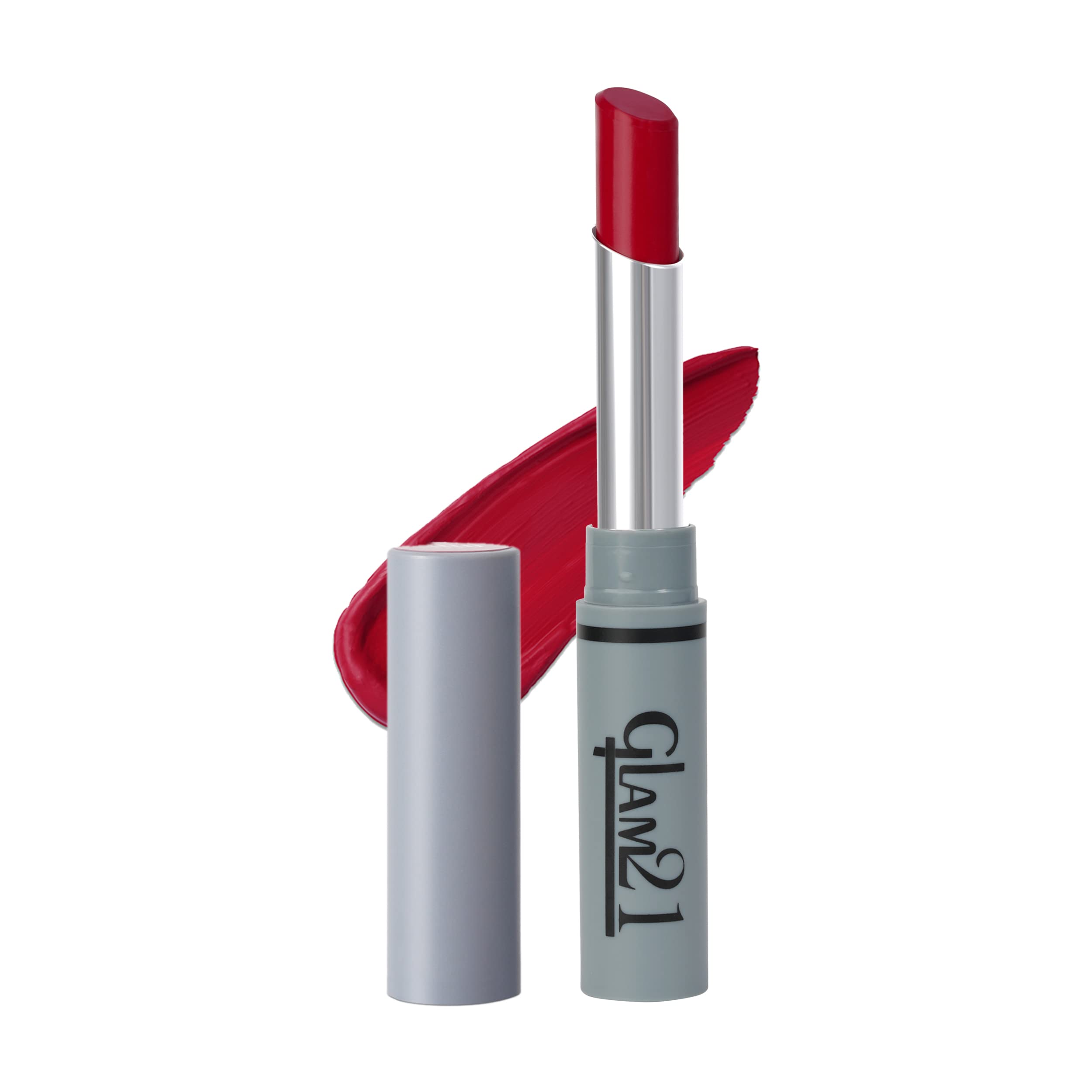 Glam 21 Long Lasting Non-Transfer Lipstick|Creamy Matte Formula | Smudge-Free | HD-Colored lips - 2gm|Cosmic-24