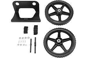 Upgraded Cooler Wheel Kit, Cooler Cart Kit Steel Frame with 12 Inch...