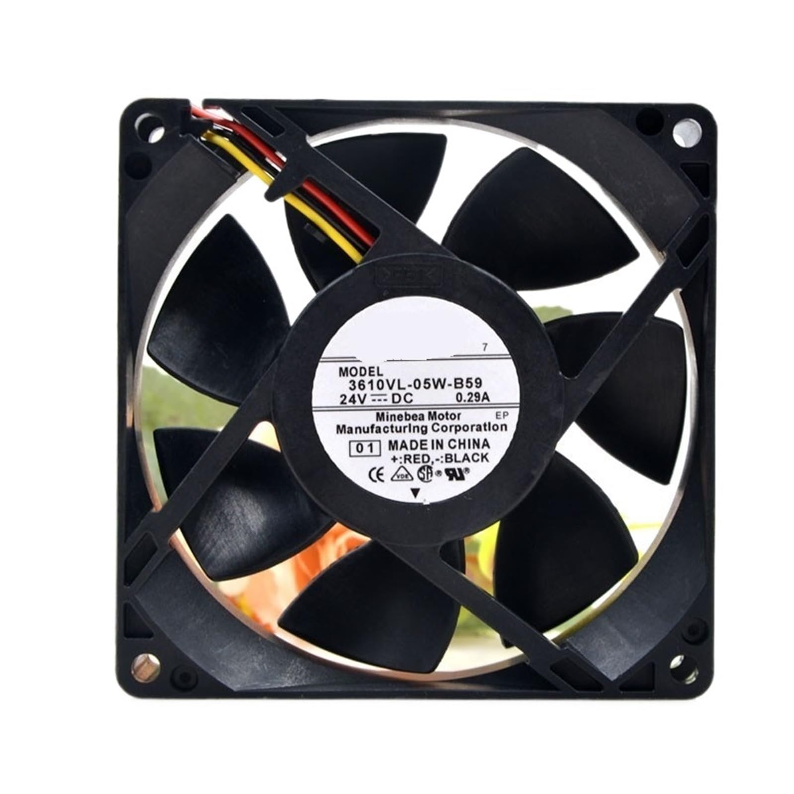 TRBFGVCJ 3610VL-05W-B59 24V 0.29A 9025 90x90x25mm COOLING FAN RADIATOR