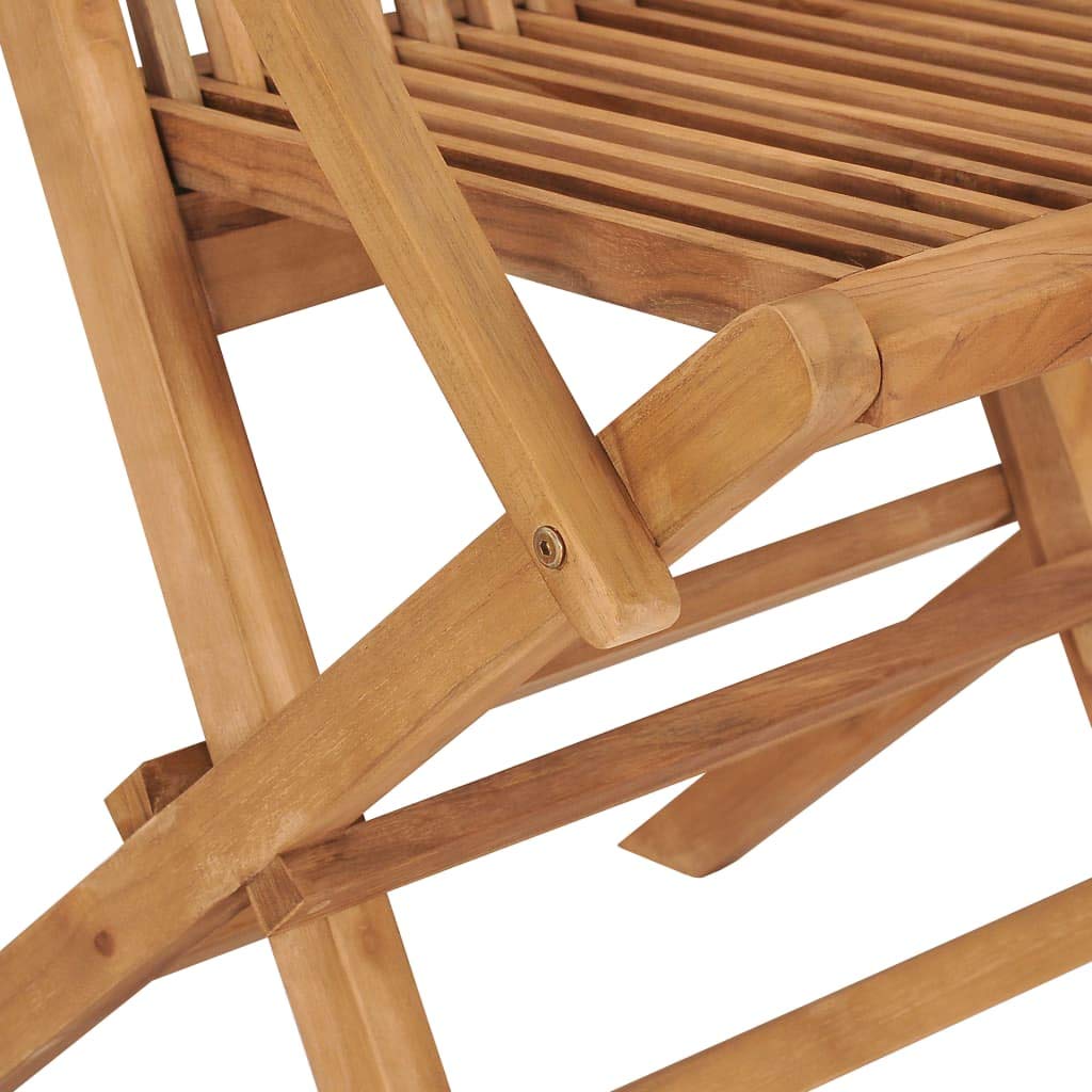 Home Articoli,Sedie da giardino pieghevoli 6 pezzi in legno massello di teak, mobili per abiti