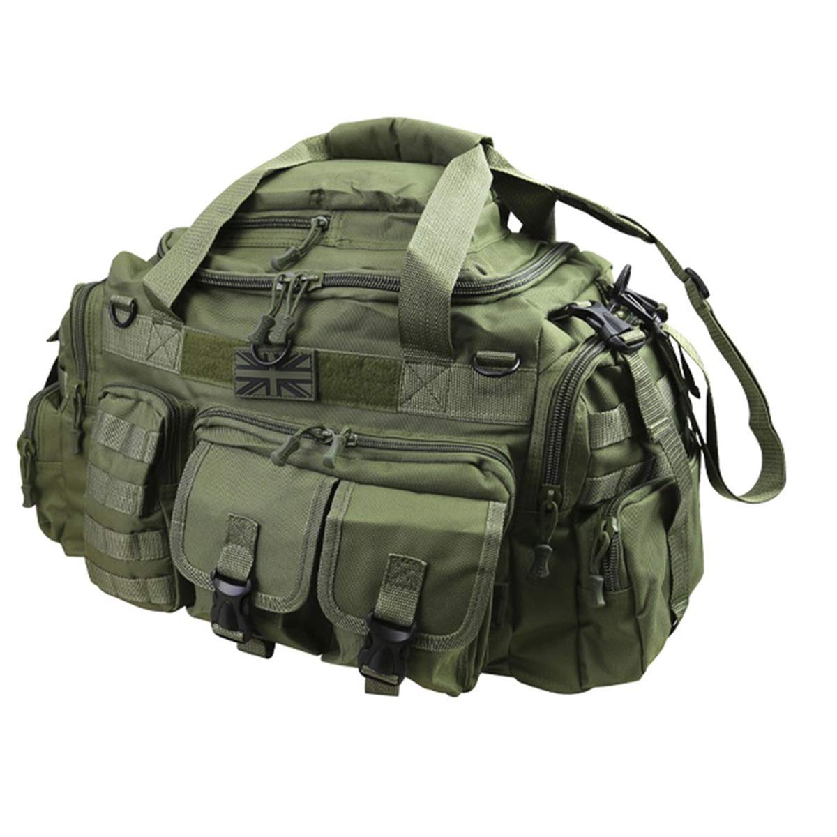 Kombat Saxon Holdall Kit Bag Carryall 50ltr Olive Green