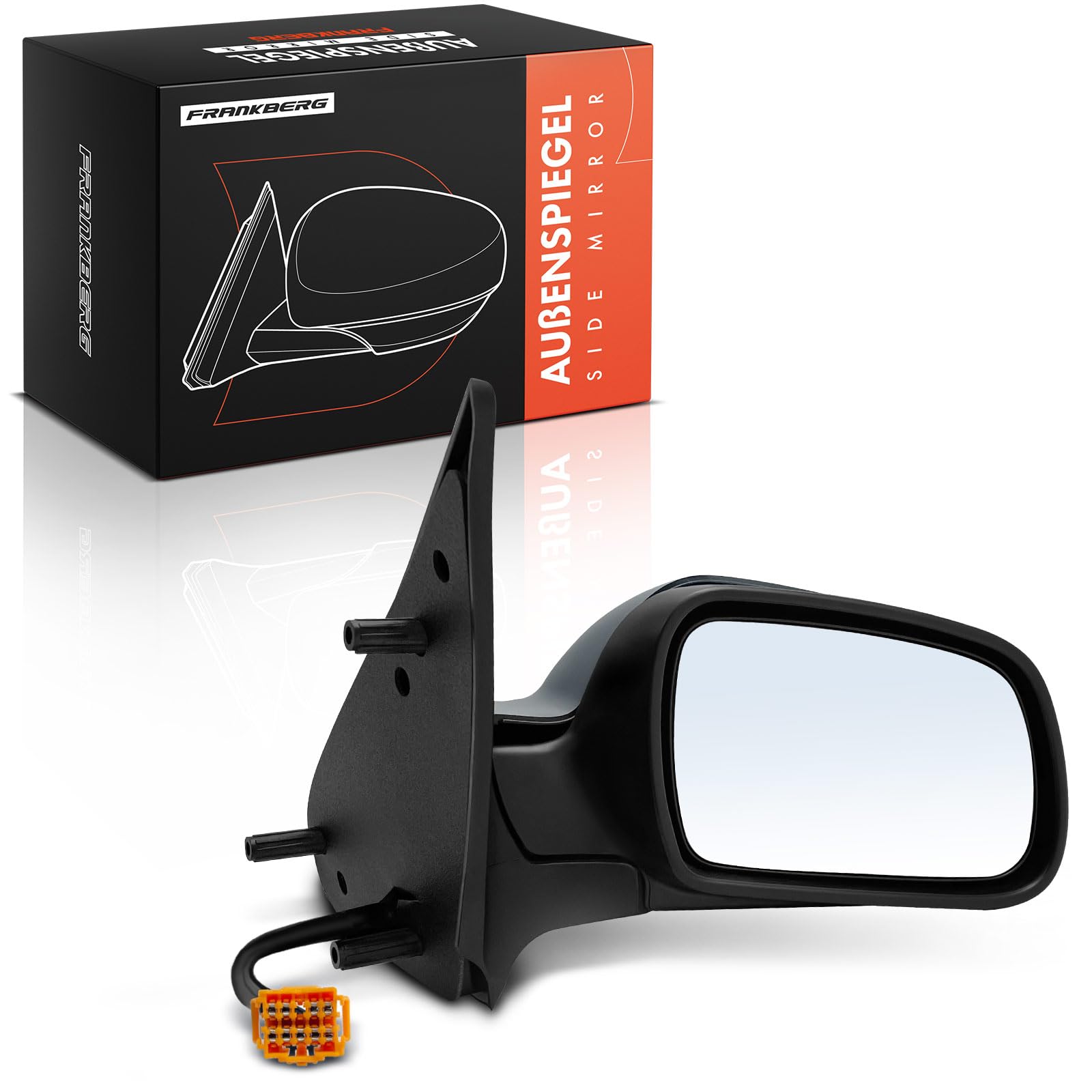 Frankberg Espejo retrovisor exterior eléctrico derecho de 9 Polos.