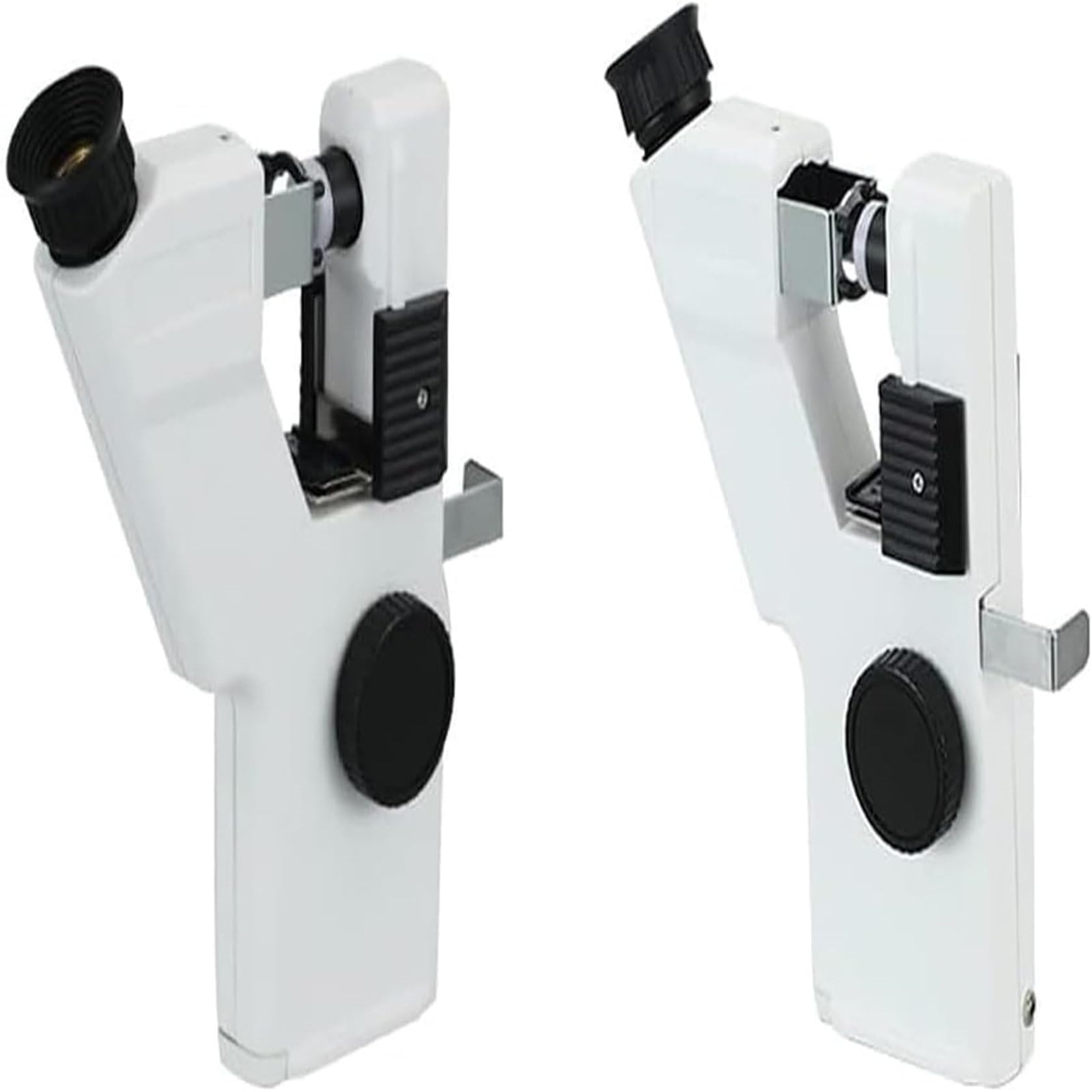 Lentómetro manual portátil para optometría, focimetro de mano con rango de 0-±15D y ángulo de eje de prisma de 0°-360°, ideal para medición externa de lentes