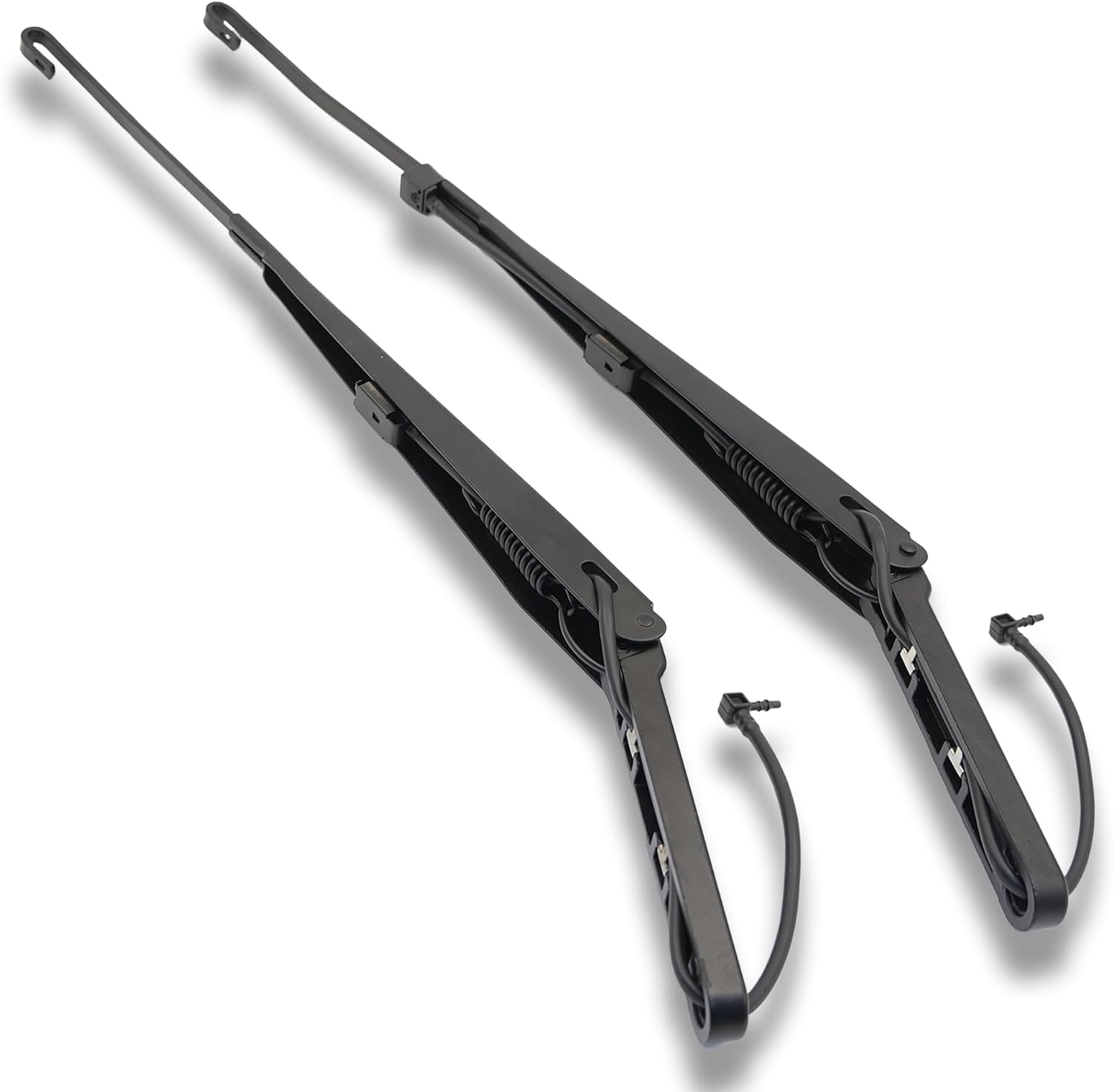 Front Windshield Wiper Arms Pair for 1999-2002 Chevy Silverado 1500/2500/3500, Tahoe, Suburban, GMC Sierra - Rustproof OEM Replacement 42548 42535