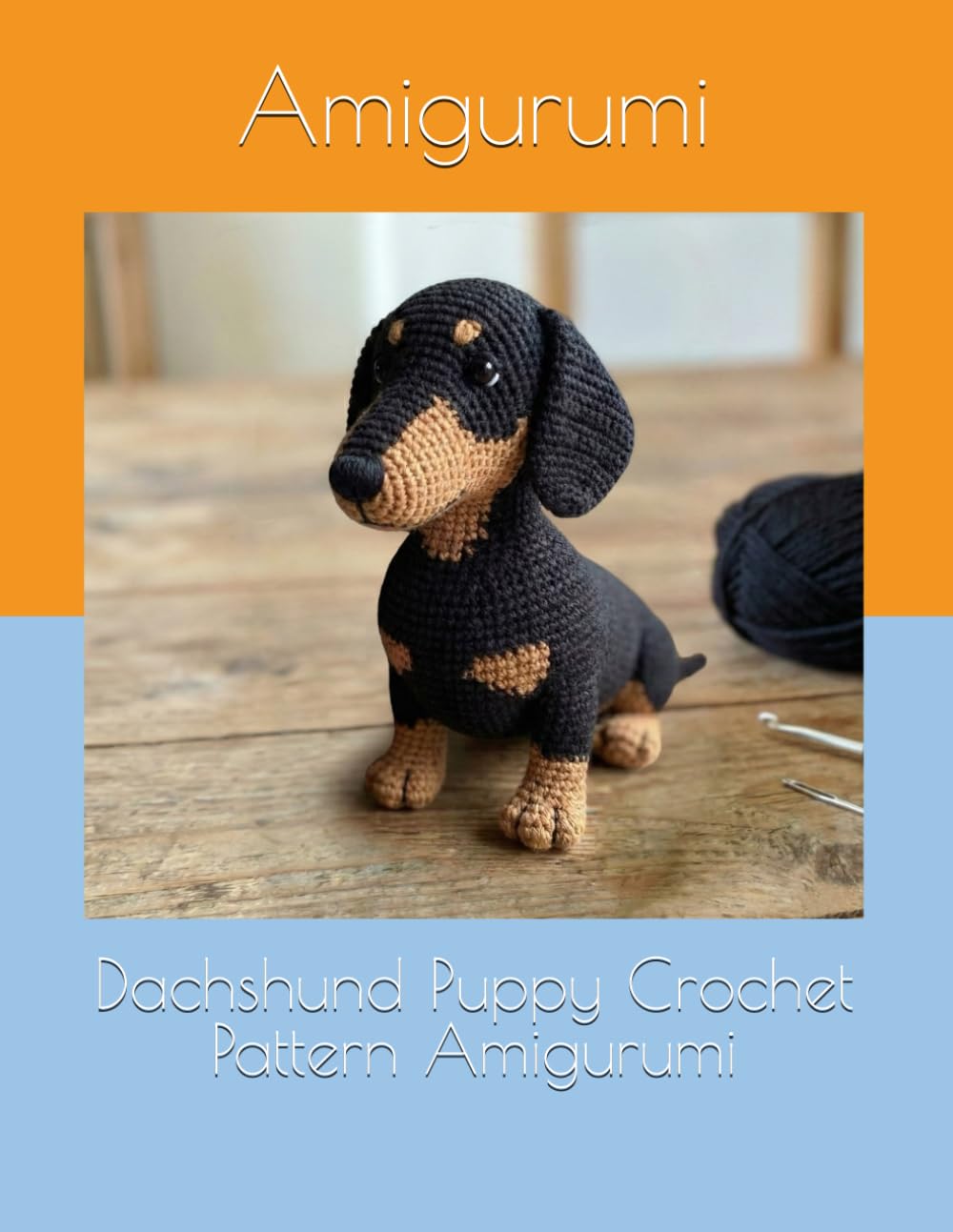 Dachshund Puppy Crochet Pattern Amigurumi