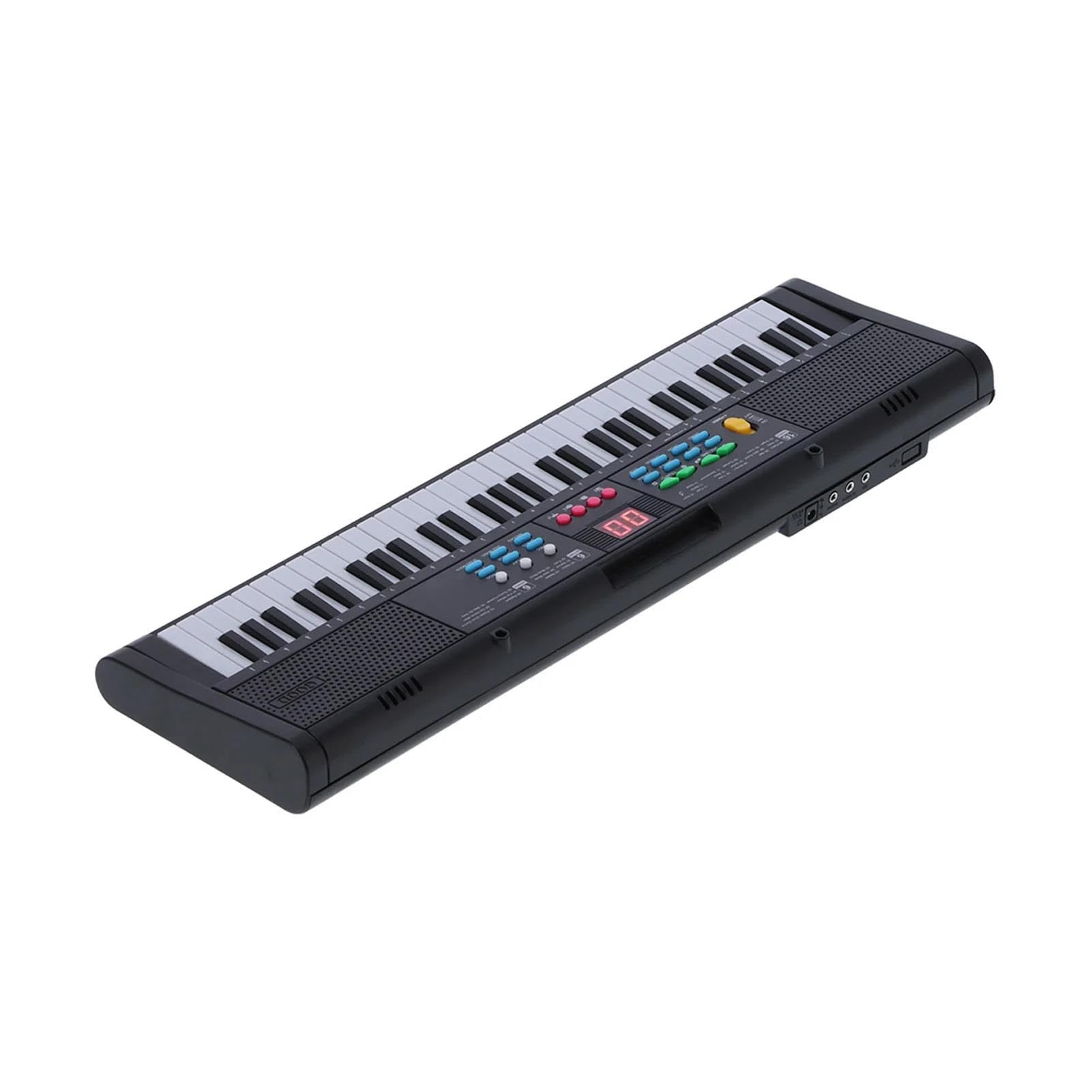 Elektroniczny Instrument Fortepianowy 61 Klawiszowy Wielofunkcyjny Mikrofon Do Pianina Elektrycznego Instrument Klawiszowy Dla Początkujących