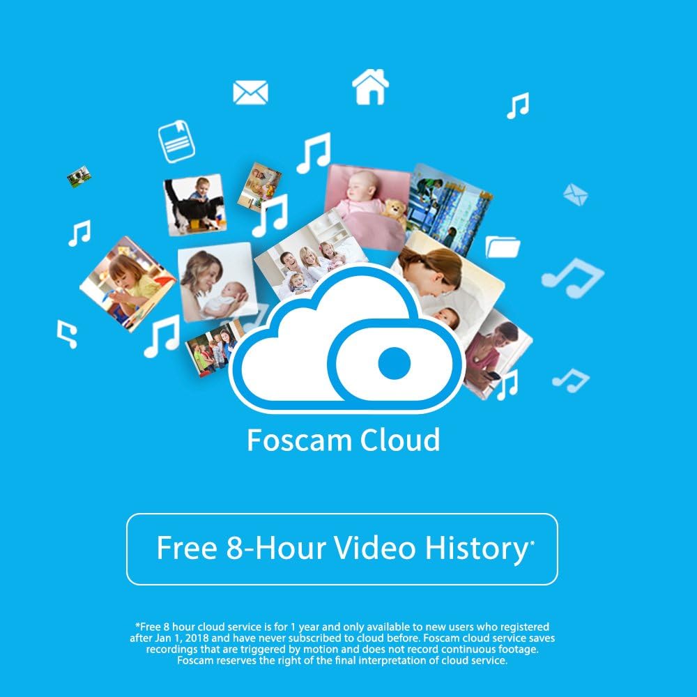 Foscam FI9826PW Plug and Play 1.3 Megapixel, 1280 x 960 Pixels, 3x Optical Zoom, H.264 Pan/Tilt Wireless IP Camera (White)