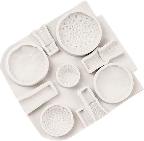 Miniatura 6 de Moldes de silicona para fondant de hongos, moldes de silicona de caramelo de chocolate para decoración de pasteles, decoración de cupcakes, pasta de